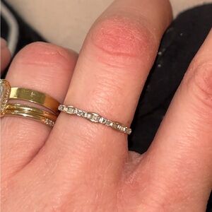 Thin stackable Rose Gold Band